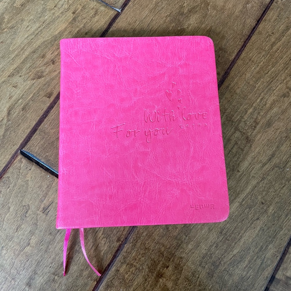 3 for $30 Cute Pink Hard covered love notebook journal